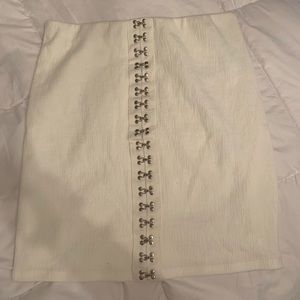 NWT white skirt